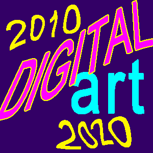 Retro digital art collection