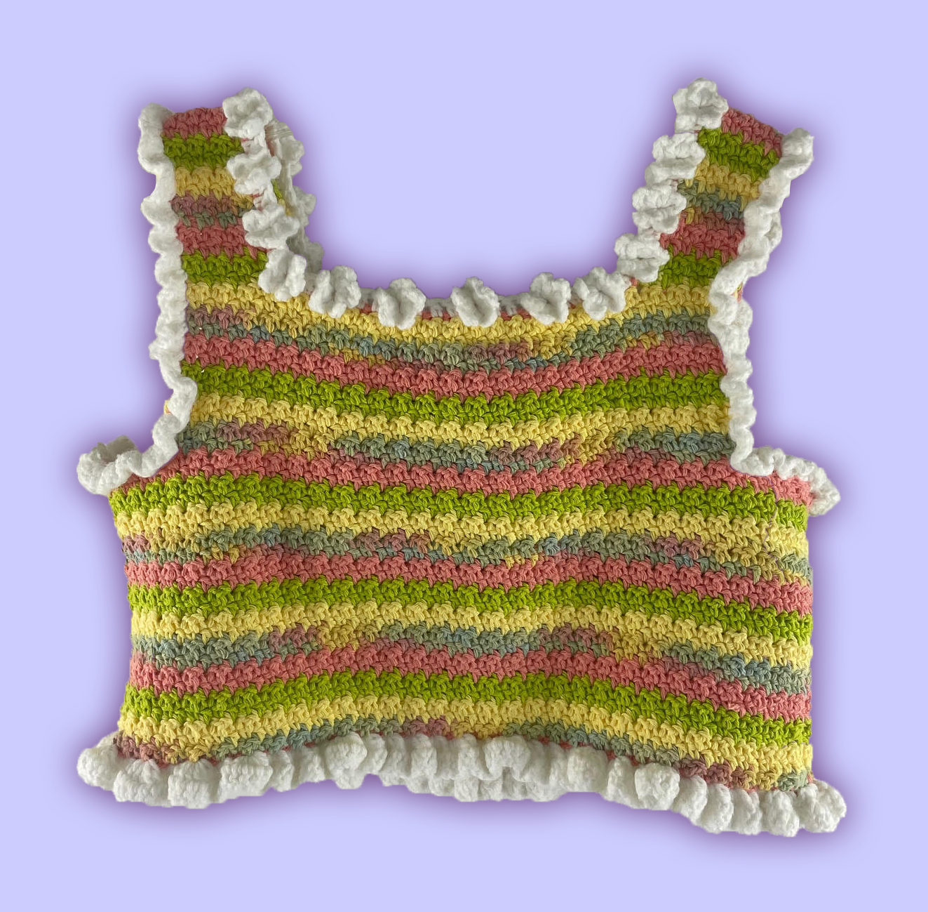Crochet Cotton Summer Tank Top