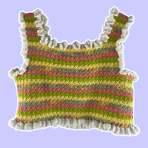 Crochet Cotton Summer Tank Top